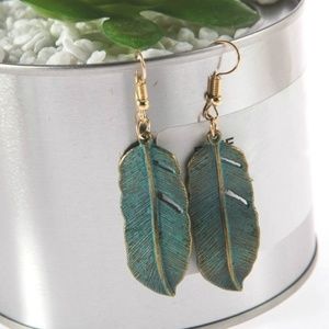 Vintage Leaf Earrings